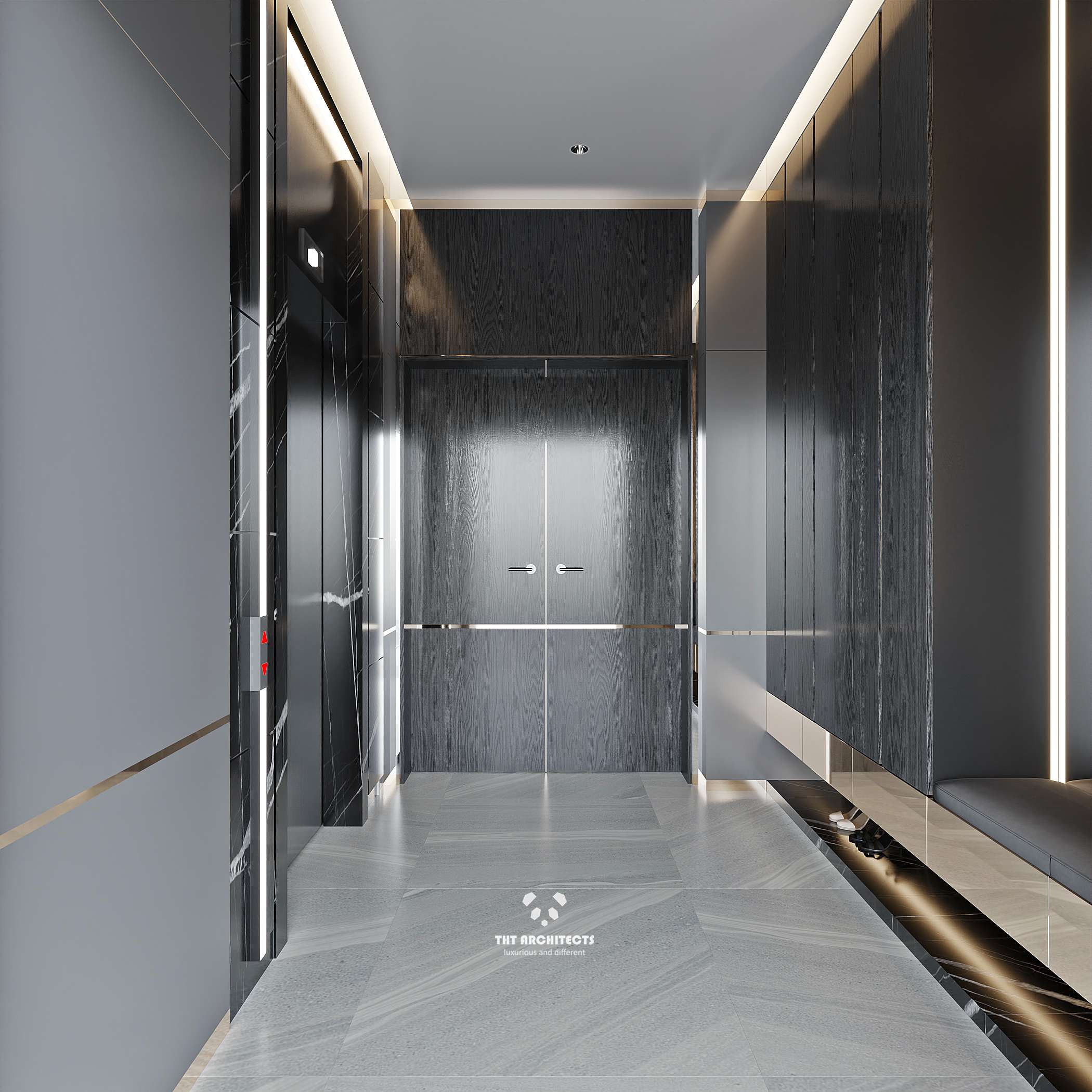 tht arichitects - Chung cư Define - P KHACH BEP - 03